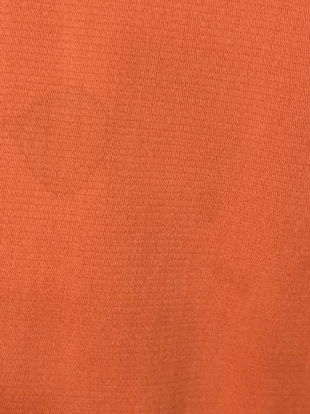 Alexis Rhodes Tiered Midi Shirt Dress Orange White Contrast Trim Belted Size M